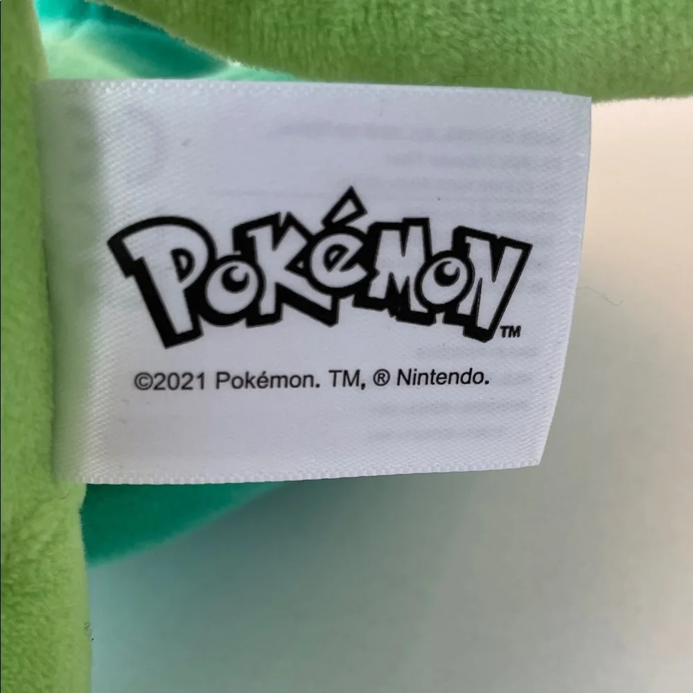 Pokemon Treecko Plush Toy - Green and Red Accents